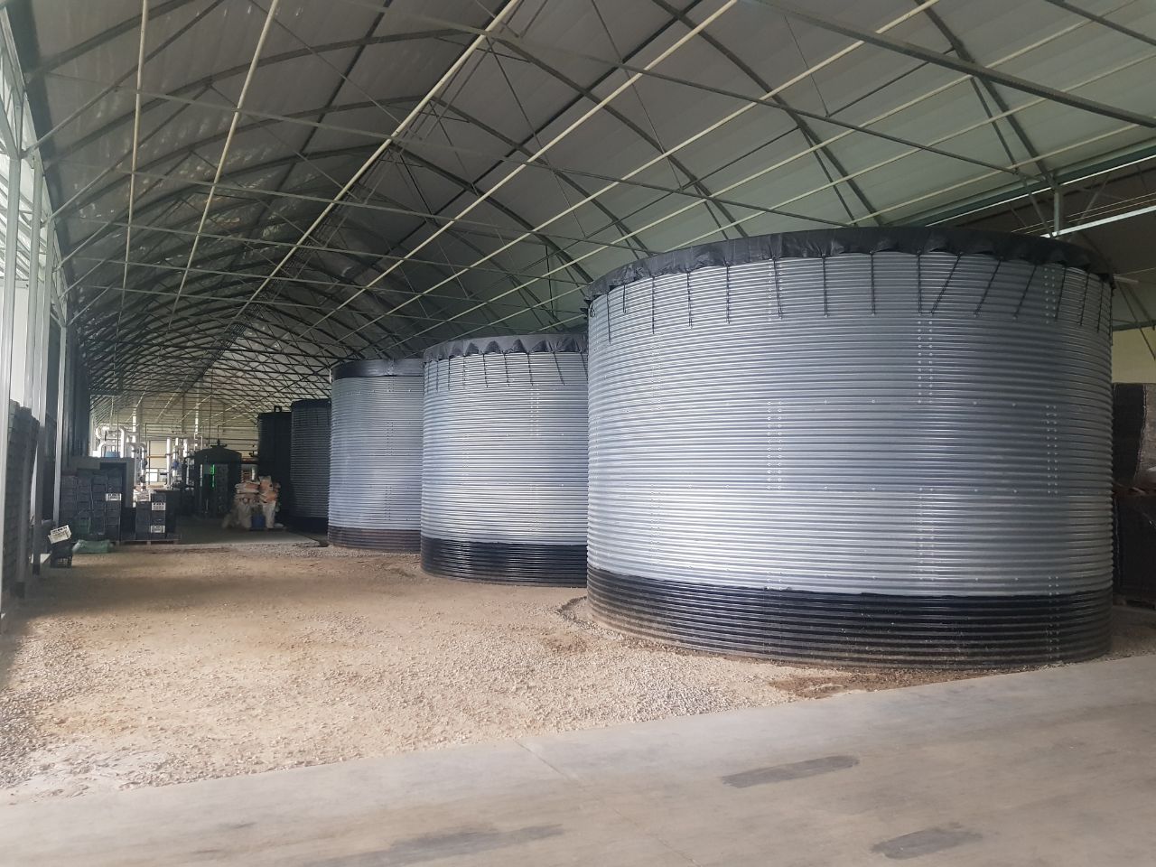 Greenhouse rows